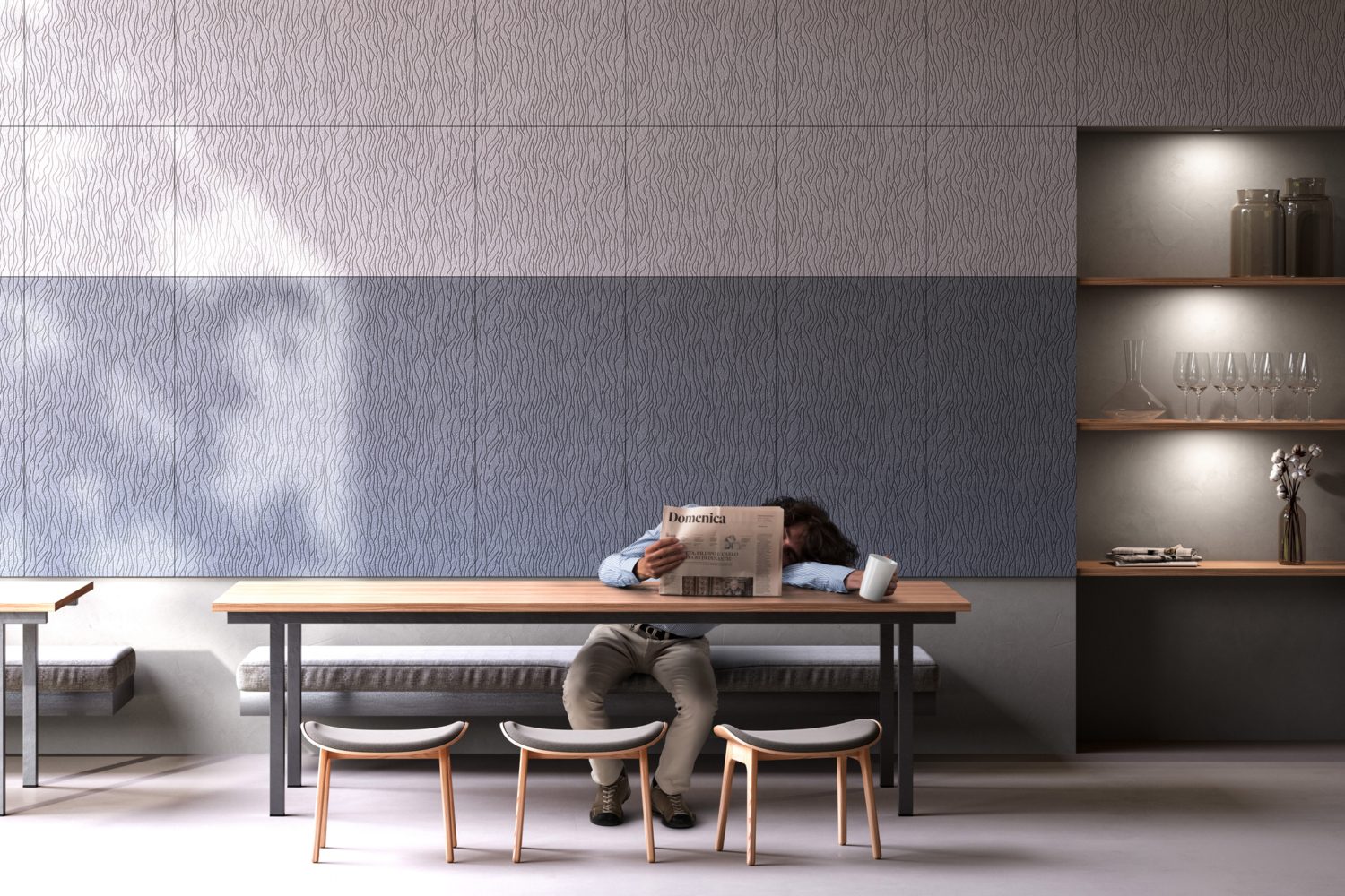 Akustikpaneele Mycelium-Design Mogu – Schuster & Krapf Schreinerei