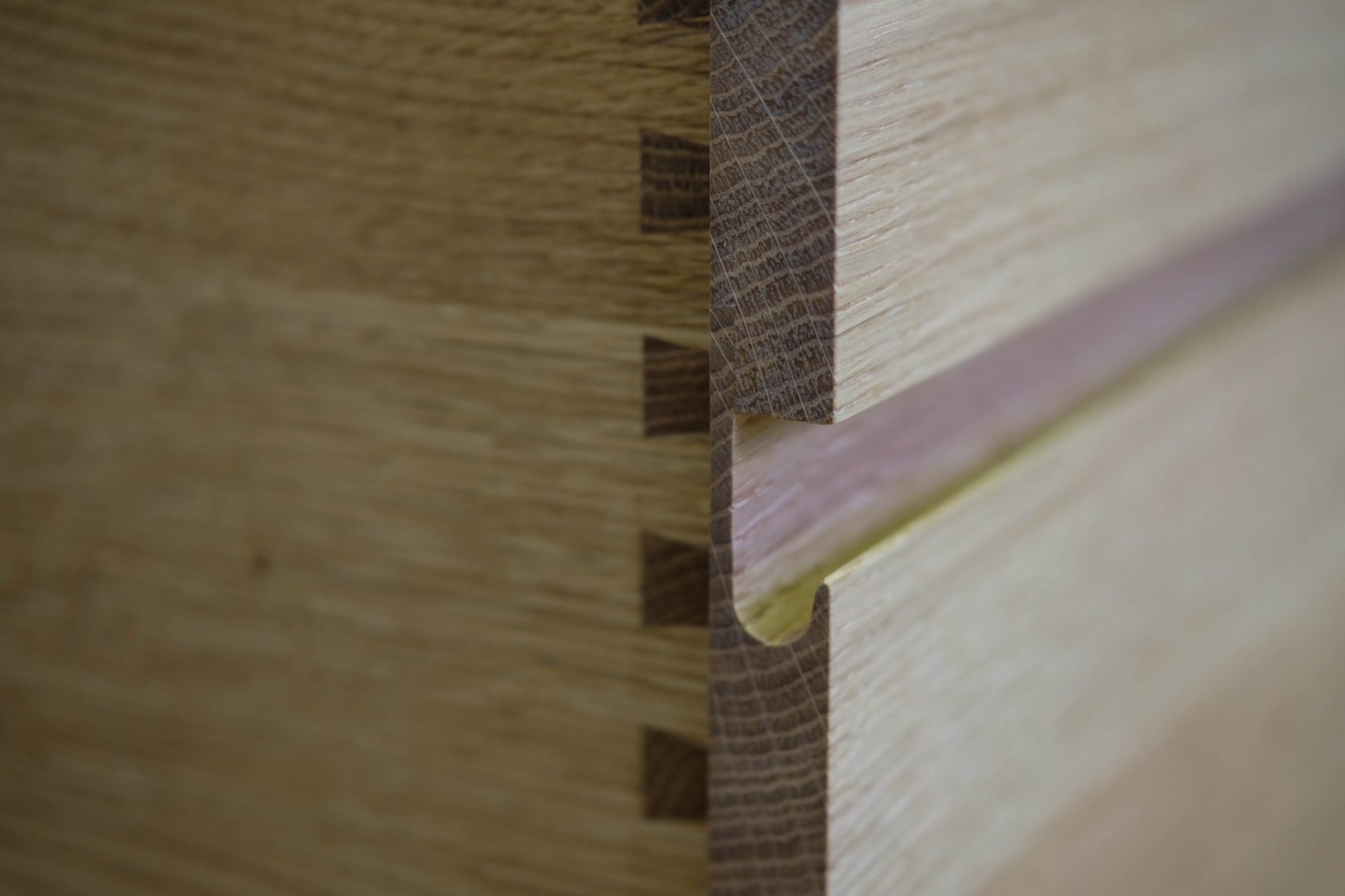 Massivholz Schublade Küche – Schreiner Handwerk Detail